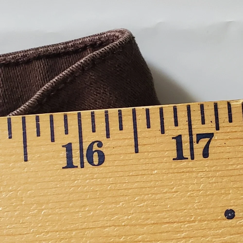 Carbon Mens Freedom Flex Slim Fit Chino Pants Brown 34x30 Cotton Stretch